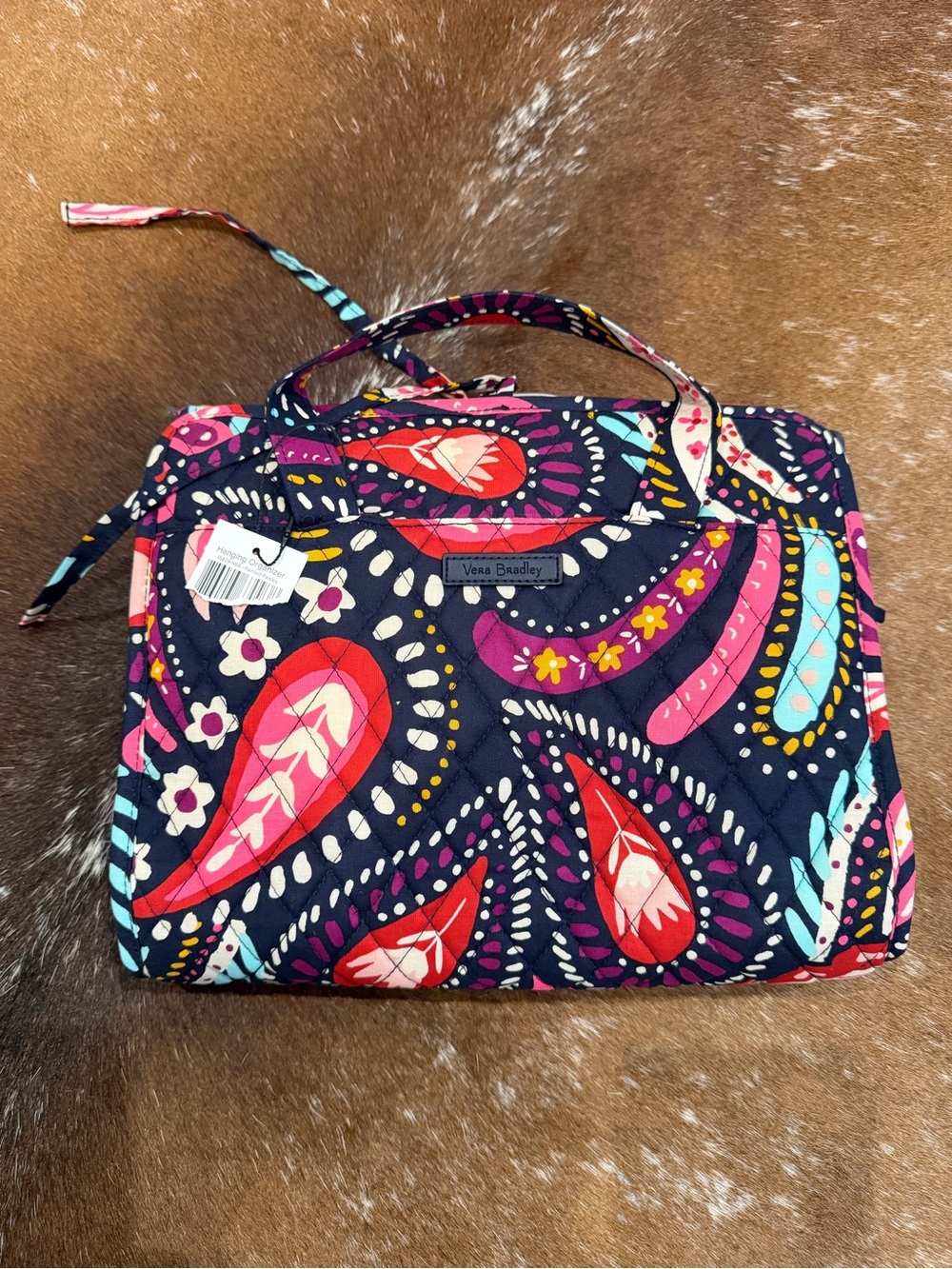 Vera Bradley Hanging Travel Organizer Paisley Floral NWT